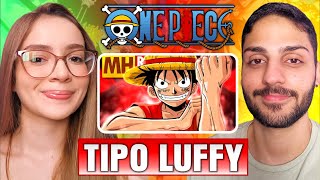 Professora de Geografia Reage 😃 | Tipo Luffy 🤛🏻👒 (One Piece) | Style Trap | MHRAP | REACT