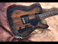 Specs: Partscaster Telecaster 2023 Worn Rustic Old World Burst HH Hot Rails Lightweight Fender 4-way