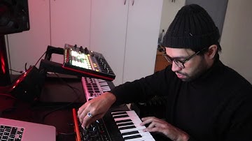 Live Electronic Jam - Korg Monologue, Akai Apc 40 Mk2, Ableton Live