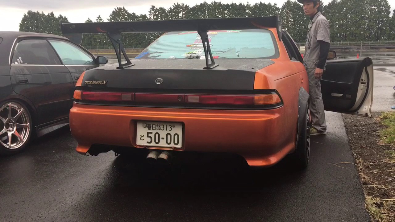 Jzx90 ツアラーｖ センター出しマフラー Youtube