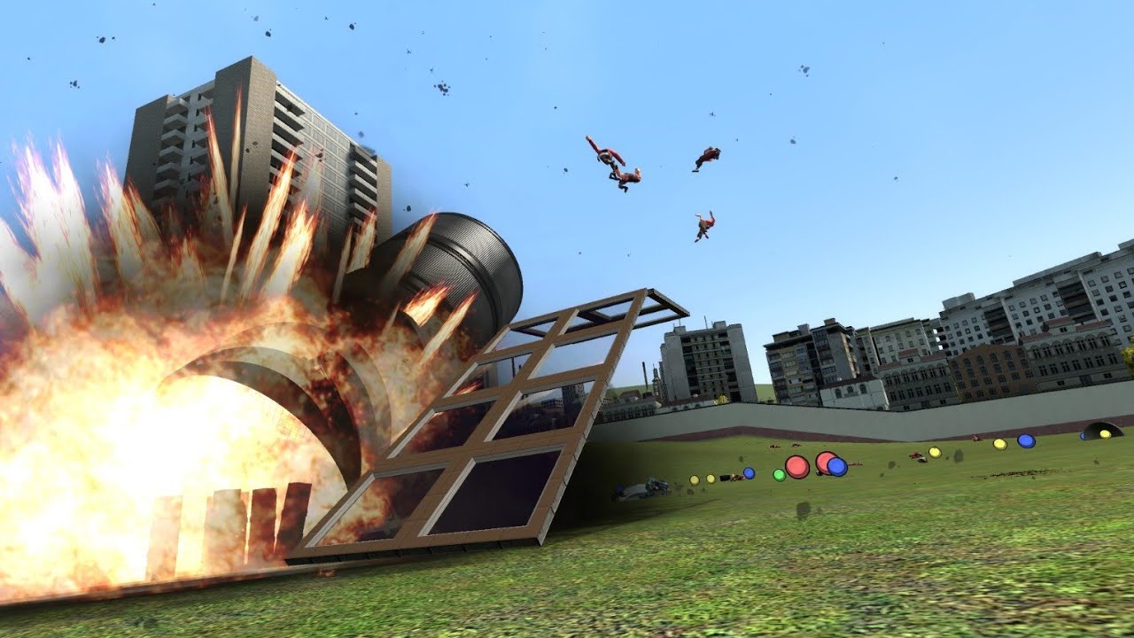 Constructing conspicuous contraptions in Gmod.