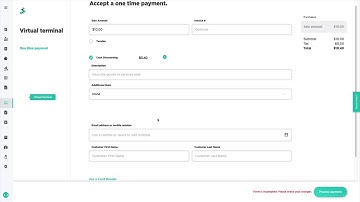 Payments Hub: Cash Discounting in the Virtual Terminal