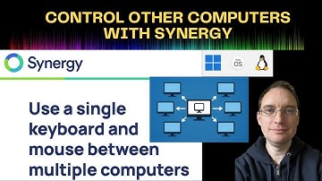 Control every computer in your studio with one keyboard and mouse using Synergy