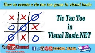 How to create Tic Tac Toe game in Visual Basic.NET screenshot 4