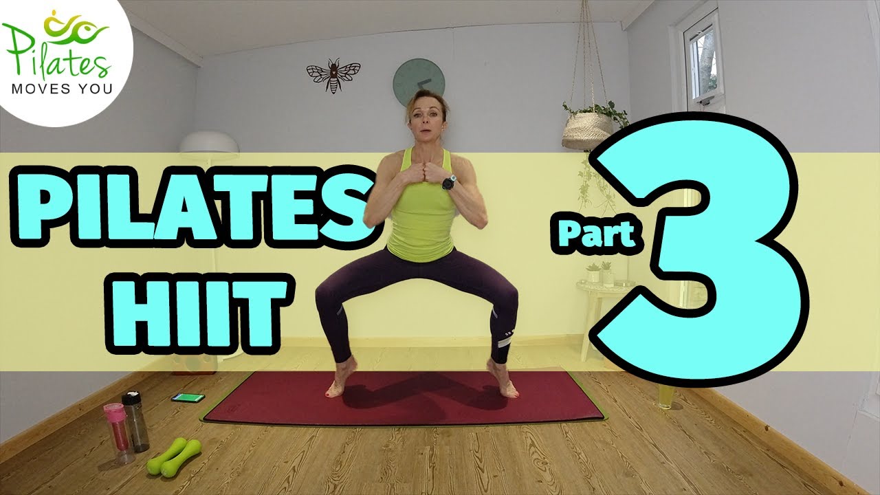 Pilates HIIT Workout Part 3 , non impact YouTube