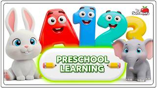Preschool Learning activities for 3 year olds at home | Learn ABC Phonics Shapes Numbers Colors 🌈 screenshot 2