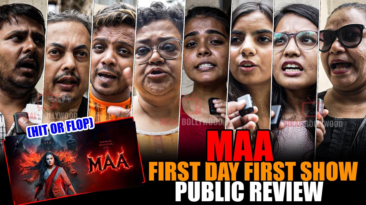 MAA Movie | Public Review | First Day First Show | HIT or FLOP | Kajol,