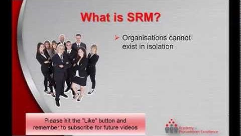 Supplier Relationship Management: The Benefits of SRM