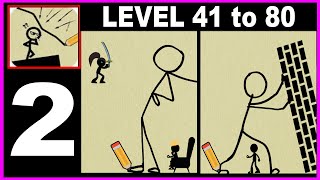 Draw to Save Stickman Puzzle level 41 to 80 - Gameplay Walkthrough Part 2 all Solution Android IOS screenshot 5