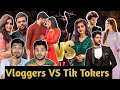 Indian reaction on pakistani vloggers vs tik tokers  badla brother  m bross