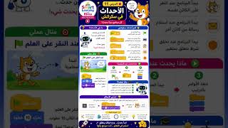 🎬 عنوان الفيديو🚩 الدرس 11 | الأحداث في سكراتش (Events) | اجعل مشروعك تفاعليًا!
