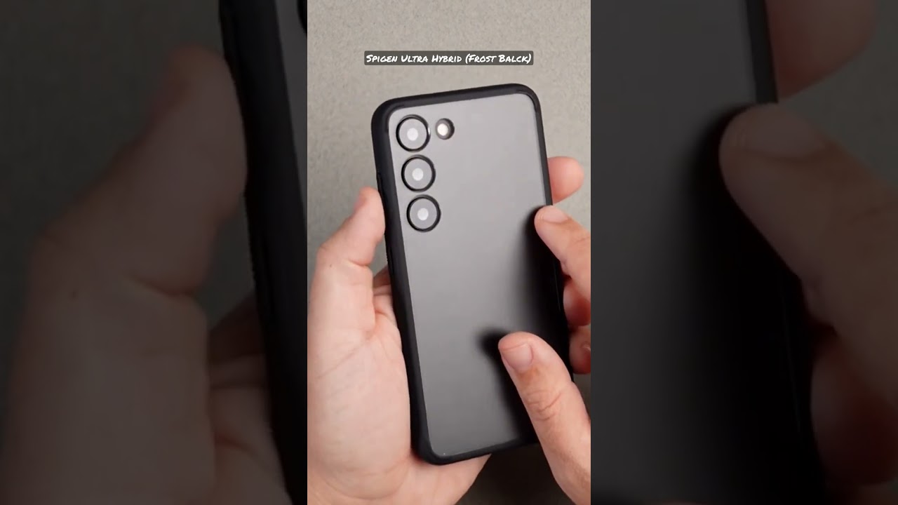 Чехол Spigen Ultra Hybrid для S23 &mdash; это УДИВИТЕЛЬНО #шорты