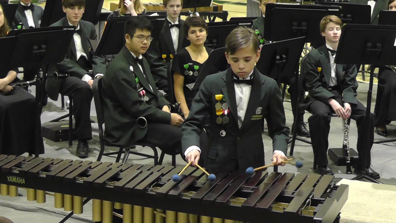 Yellow After the Rain - Mitchell Peters - Marimba Solo - 4 Mallet
