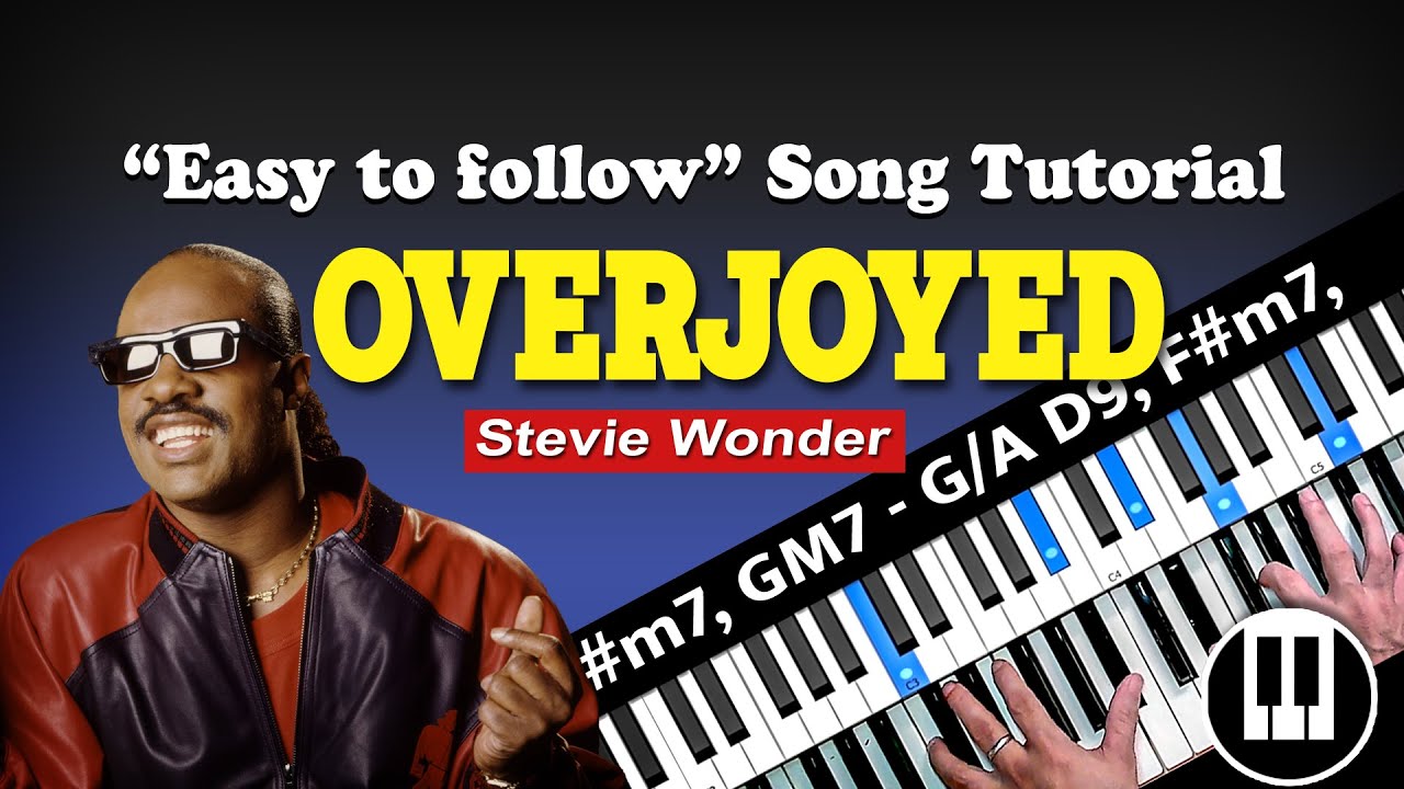 OVERJOYED - BASIC & ADVANCE Piano-CHord Tutorial