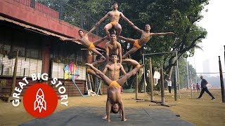 Yoga Meets Pole Dancing With India's Mallakhamb