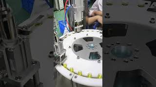 GMP cosmetic serum glass vials filling stoppering crimping machine #reliancemachinery #monoblock