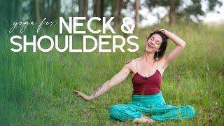 10 Minute Yoga Stretch for Sore Neck & Shoulders | COLE CHANCE YOGA screenshot 4