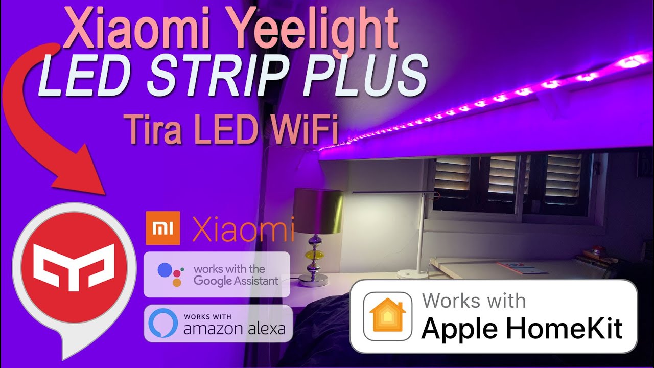 Xiaomi Yeelight: Tira LED WiFi con Apple HomeKit! Mejor que Philips HUE? 