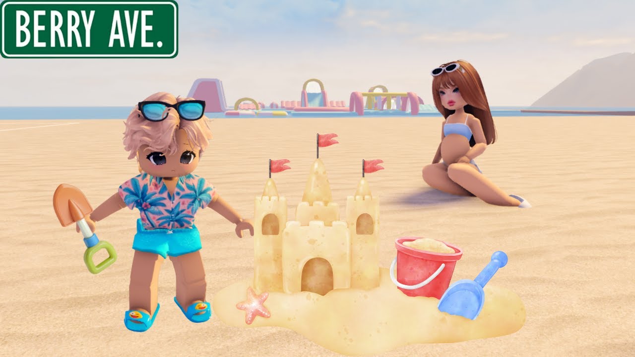 Día De Playa Con Mi Pequeño Levi 🌴 | Roblox