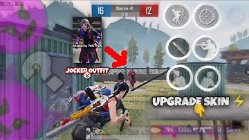 FooL Set iphone player 1v1 challenge me 😈 M4 fool skin MaX🤯