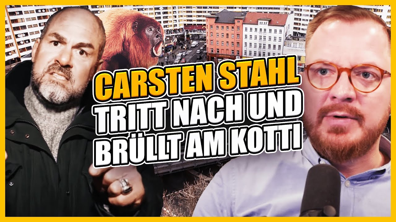 Carsten Stahl tritt unfair nach und brüllt am Kotti