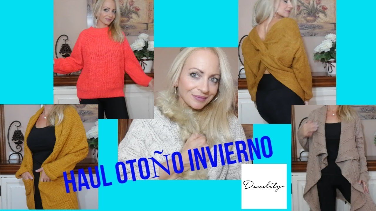 HAUL OTOÑO INVIERNO/ DRESSLILY / ME LO PRUEBO TODO.....