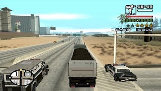 GTA San Andreas - Trucking Mission #8 - Highly illegal goods to Rockshore East, Las Venturas