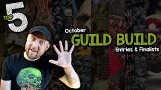 💀GUILD BUILD ENTRIES & FINALISTS - OCTOBER -Tabletop Crafters Guild Craft Off