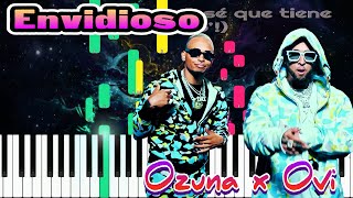 Envidioso - OZUNA x OVI Piano Tutorial / Karaoke screenshot 5