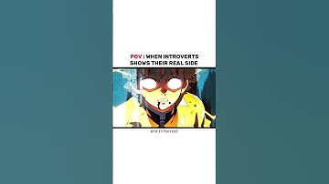 POV : WHEN INTROVERT SHOW THEIR REAL SIDE #demonslayer