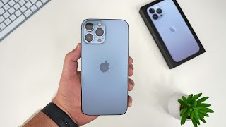 Unboxing iPhone 13 Pro Max Sierra Blue!
