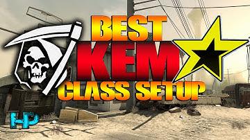 Call of Duty Ghosts: Best KEM Class Setup.