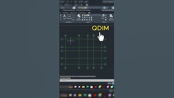 AutoCAD 2024 - Hızlı ölçülendirme komutu (QDIM)