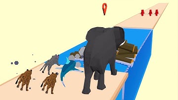 Animal Transform Race - Epic Race 3D - Part 23 All Levels (Android, iOS)