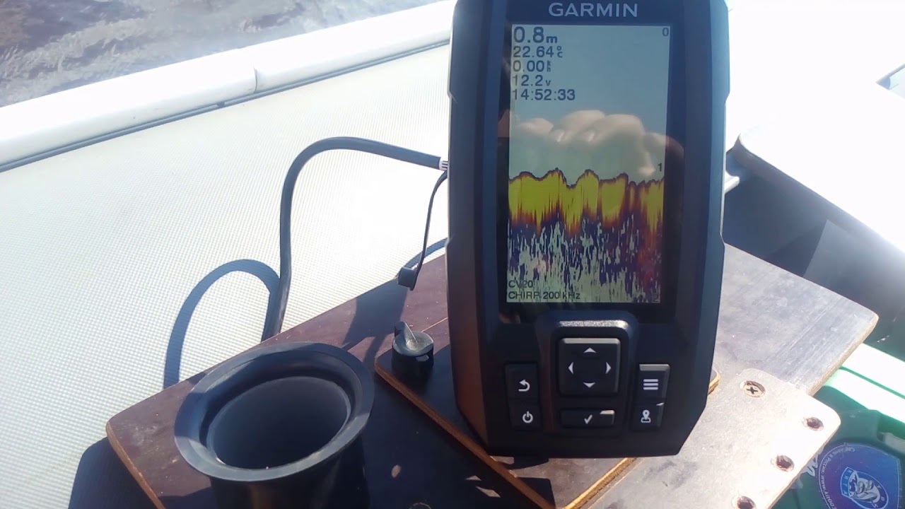 Обзор эхолота Garmin Striker 4 Plus