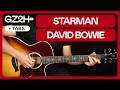 Starman Guitar Tutorial David Bowie Lesson |Chords + TAB|