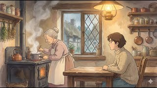 Download Lagu Sore Hari Hujan di Desa Tua | Memasak Sesuatu yang Hangat ☔🍲../Gaya Ghibli MP3