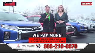 We Want Your Vehicle- And Will Give You $500 More! | Planet Mitsubishi Hickory