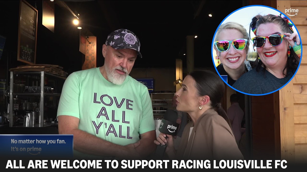 Racing Louisville FC pride night, powered by community