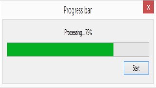 C# Tutorial - Progress Bar | FoxLearn