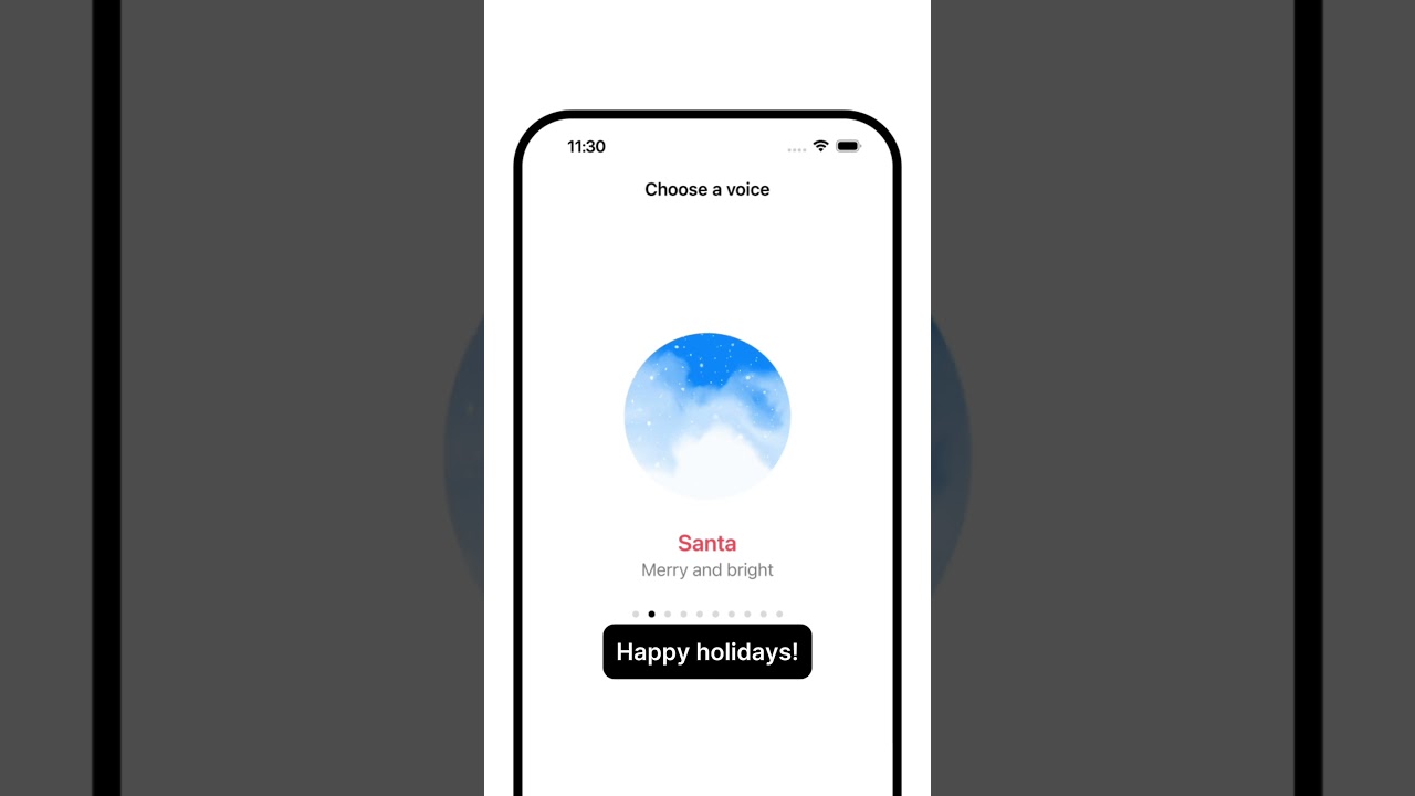 How to Speak with ChatGPT's New Santa Voice #Shorts