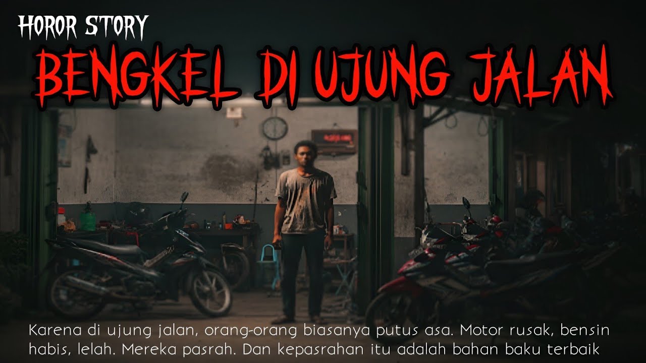 MISTERI BENGKEL DI UJUNG JALAN-cerita horor