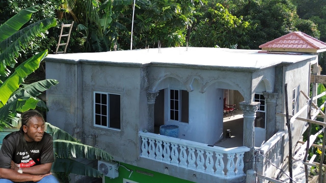 Working on wiring before tiling 