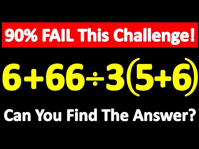 Order of Operations (PEMDAS)