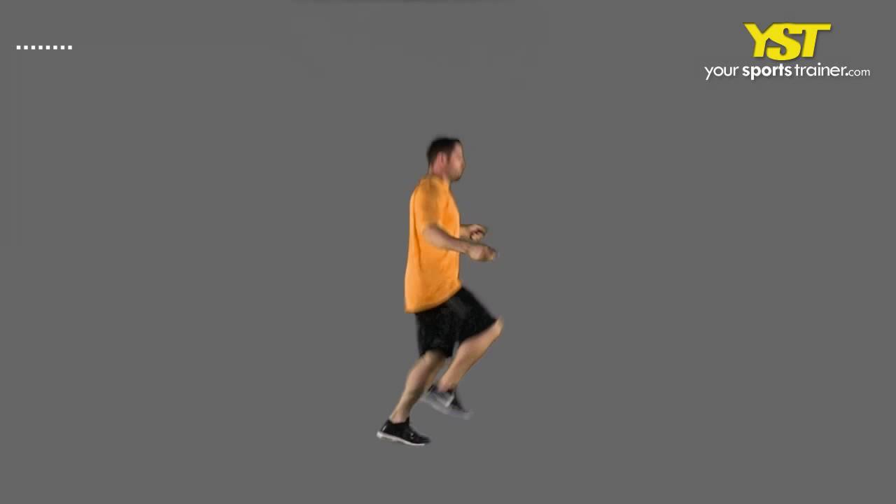 Left Foot Forward and Back Hop Jump Roping YouTube