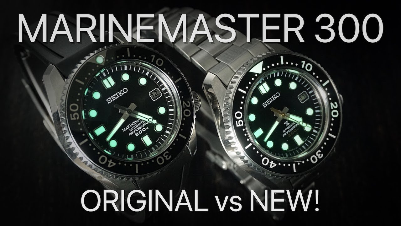 Seiko Marinemaster 300 - Original vs New! - YouTube