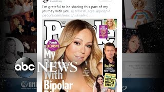 Mariah Carey speaks out about her struggles with bipolar disorder