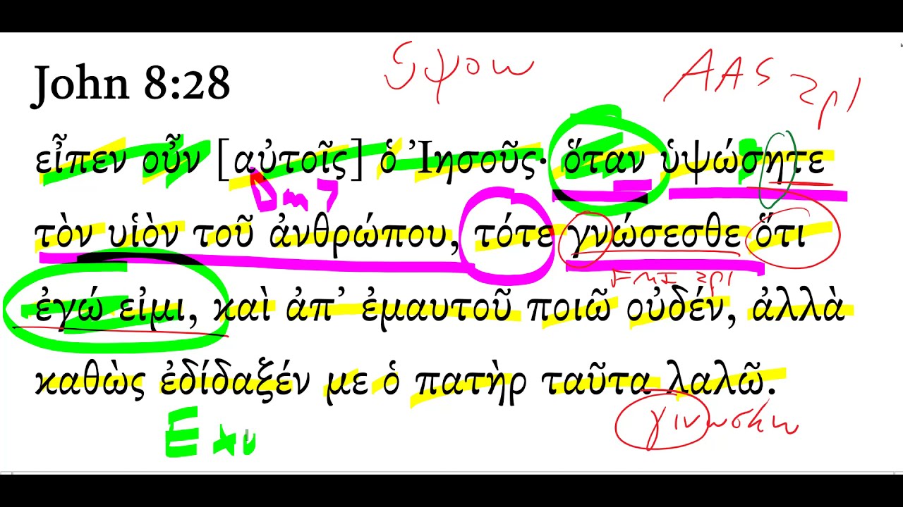 John 8 28 YouTube John 8 28 youtube