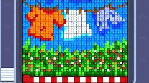 Pixel Flow Level 378. Walkthrough Gameplay 