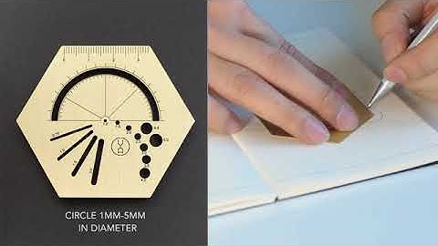 New Hexagonal Ruler Unlike Any Other Ruler From Your Childhood